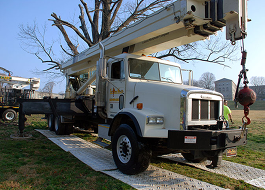 Ground protection for landscape projects