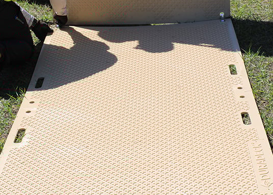 DuraDeck anti-slip pedestrian walkway